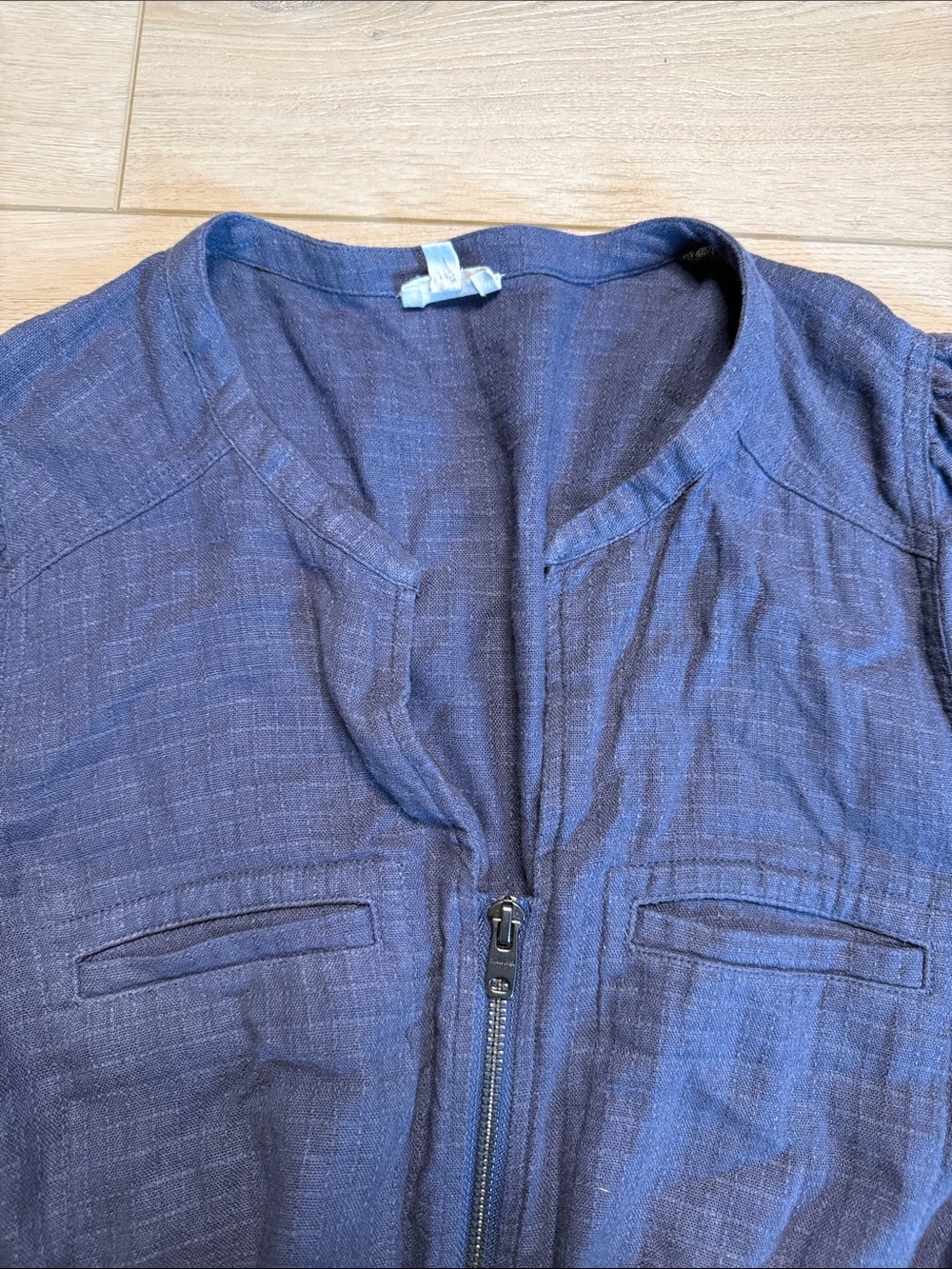 Splendid x Mary Lawless Lee blue romper size Small - Picture 4 of 7